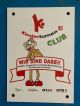 Plakette Wir sind dabei KiTu Club (2)